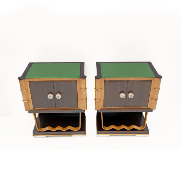 Walnut Nightstands Atelier Borsani Varedo - Image 10