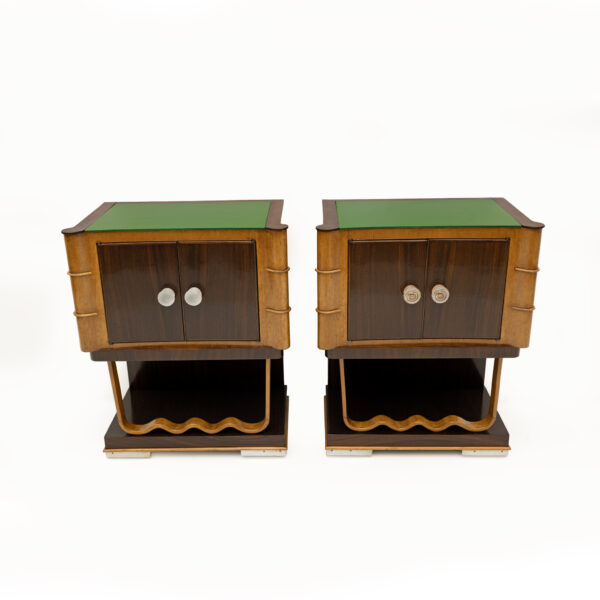 Walnut Nightstands Atelier Borsani Varedo - Image 2