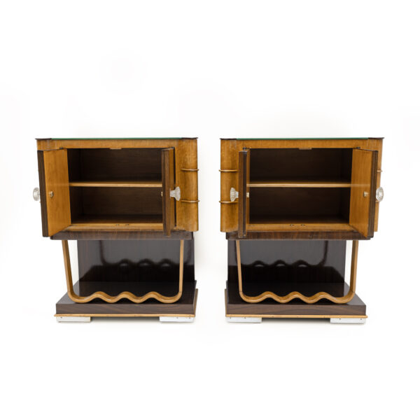 Walnut Nightstands Atelier Borsani Varedo - Image 4