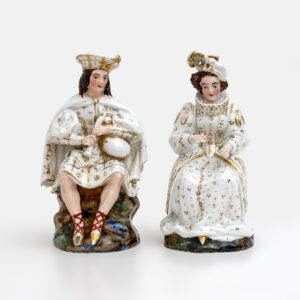 Mid-19th Century French Perfume Holder Figures Jacob Petit