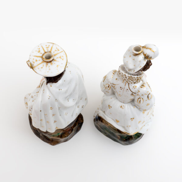 Mid-19th Century French Perfume Holder Figures Jacob Petit - Image 4