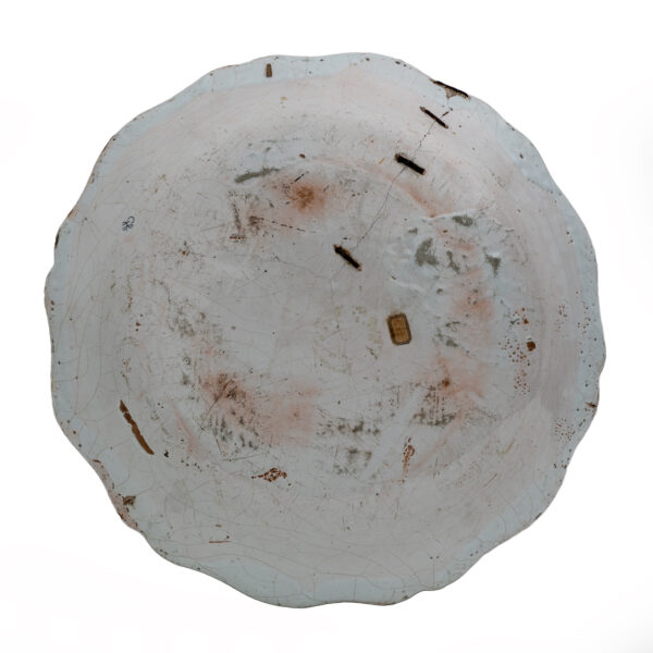 Large Majolica Dish Jean-Baptiste Guillibaud from 1730 - Image 8