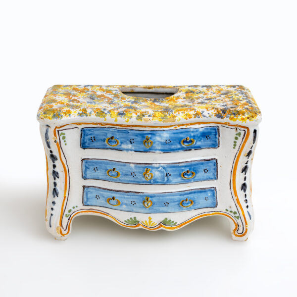 Shaped Planters "Commode" France Nevers Manufacture 1760 - Image 2