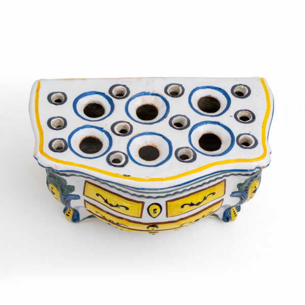 Shaped Planters "Commode" France Nevers Manufacture 1760 - Image 13
