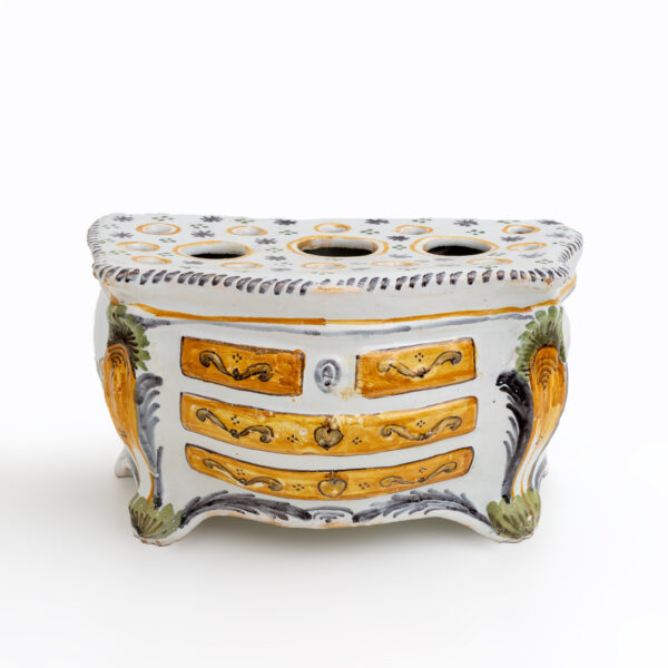 Shaped Planters "Commode" France Nevers Manufacture 1760 - Image 3