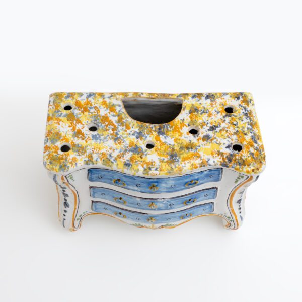 Shaped Planters "Commode" France Nevers Manufacture 1760 - Image 7