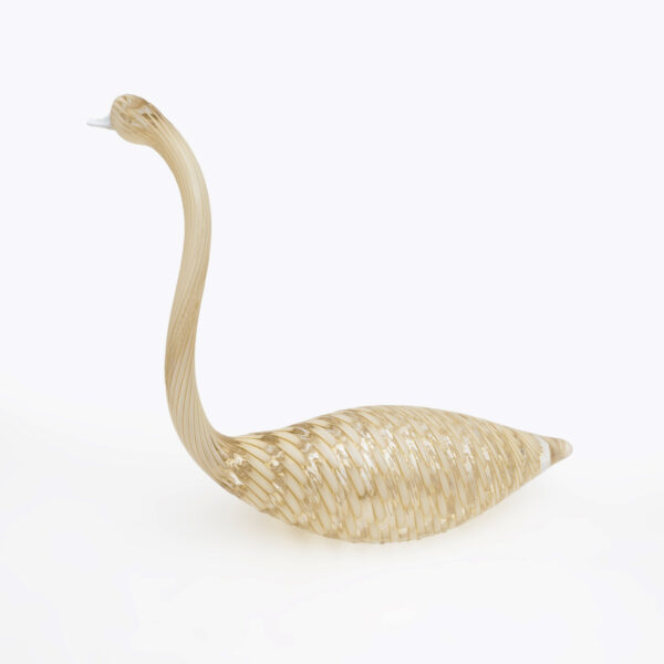 Licio Zanetti Murano Blown Glass Swan - Image 4