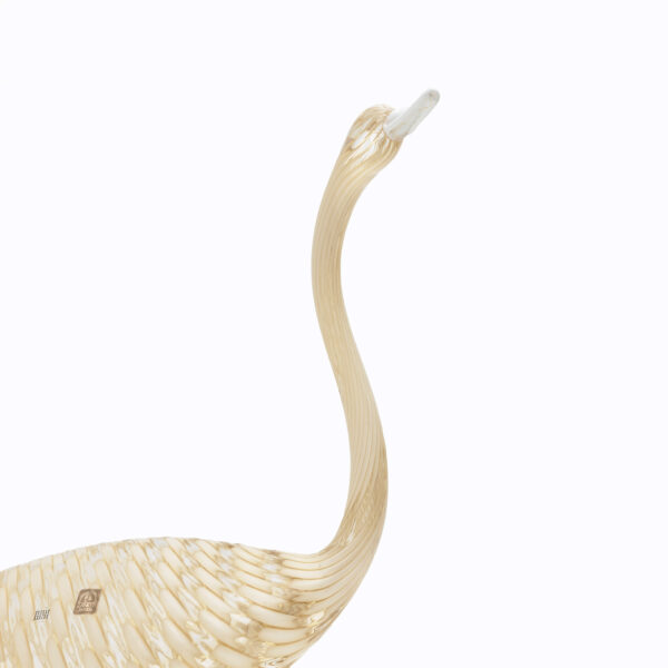 Licio Zanetti Murano Blown Glass Swan - Image 3