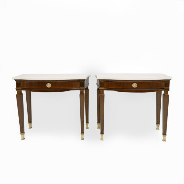 Pair of Neoclassical Style Night Stands - Image 2