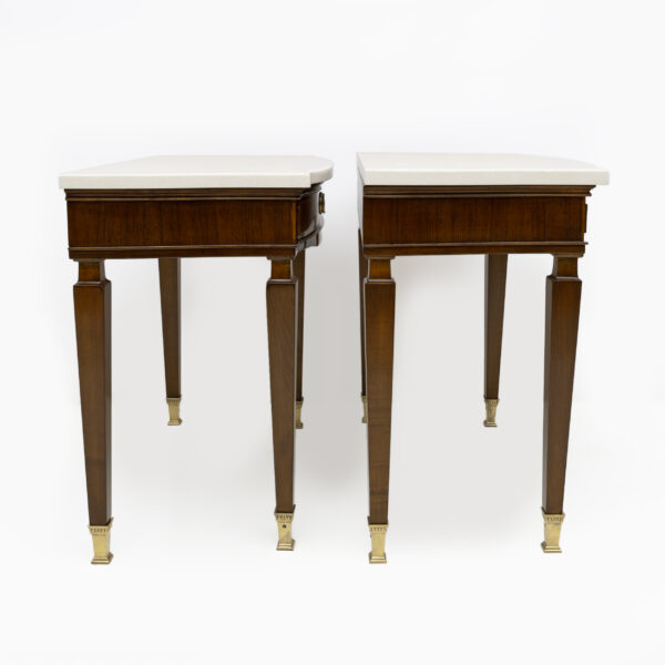 Pair of Neoclassical Style Night Stands - Image 3