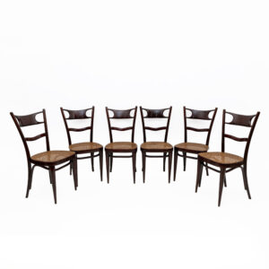 Early 20th Century Bent Beech Chairs Sautto & Liberale