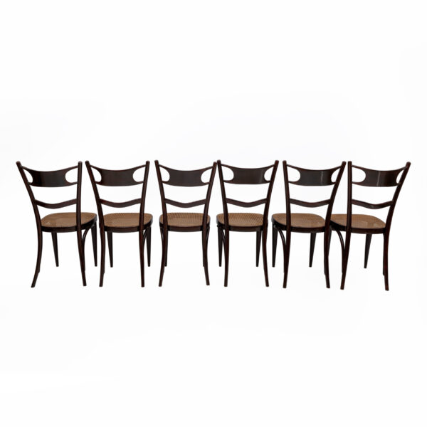 Early 20th Century Bent Beech Chairs Sautto & Liberale - Image 5