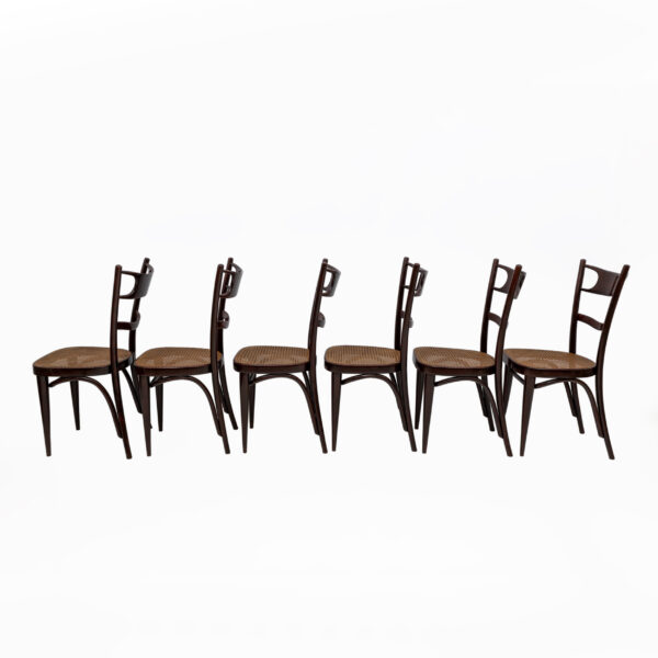 Early 20th Century Bent Beech Chairs Sautto & Liberale - Image 3