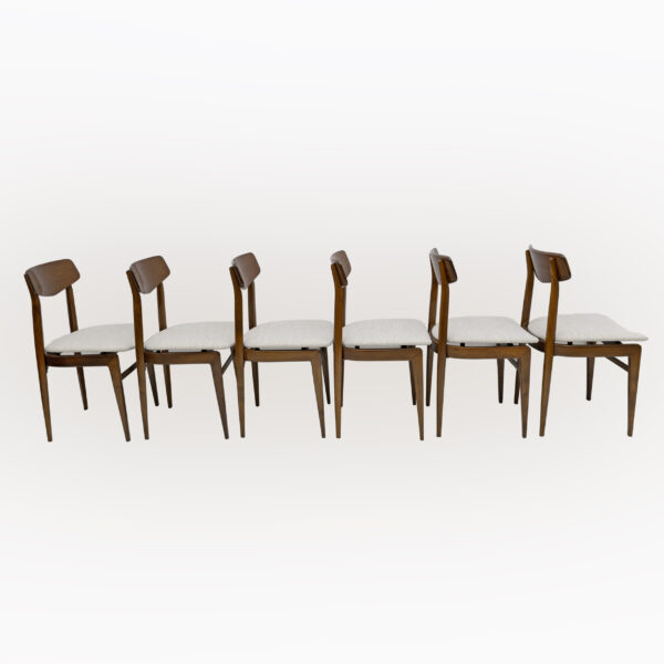 Set of Six Dining Chairs, Denmark, 1960s - Image 9