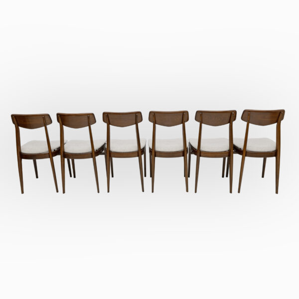 Set of Six Dining Chairs, Denmark, 1960s - Image 8