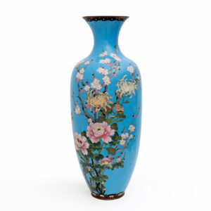 Large Japan Vase "Cloisonne" Meiji Period
