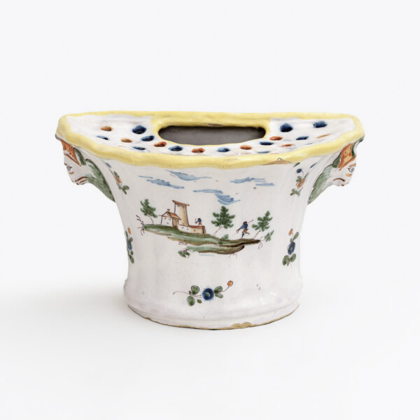 18th Century France Majolica Planters Moustiers Manufactory - Image 3