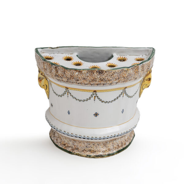 18th Century France Majolica Planters Moustiers Manufactory - Image 5