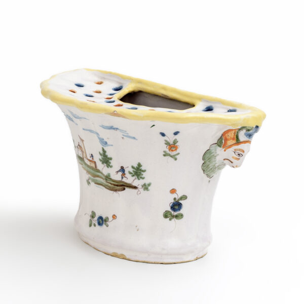 18th Century France Majolica Planters Moustiers Manufactory - Image 8