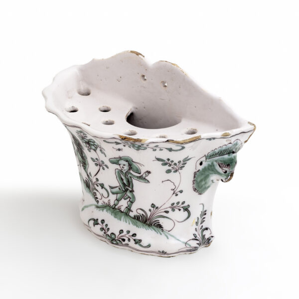 18th Century France Majolica Planters Moustiers Manufactory - Image 10
