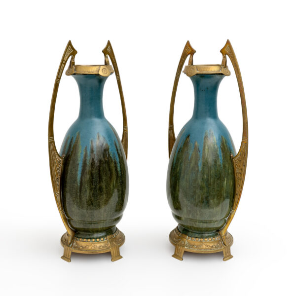 Art Nouveau Jugendstil Vases Otto Eckman Style, 1900s - Image 2