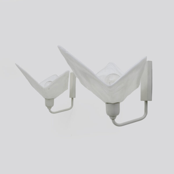 Pair of Murano Glass Wall Lamps by La Murrina, 1980