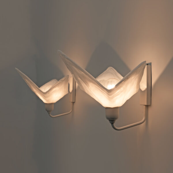 Pair of Murano Glass Wall Lamps by La Murrina, 1980 - Image 2