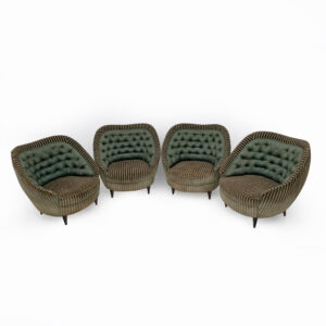 Gio Ponti Armchairs for Casa e Giardino, 1940s