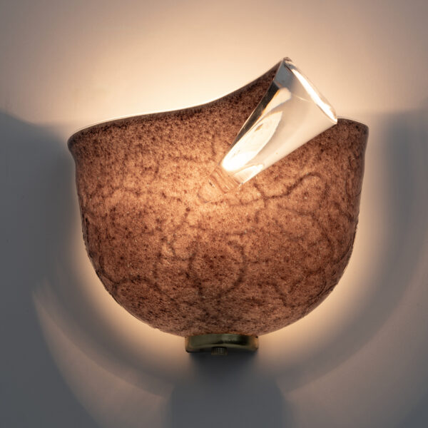 Pair of Mila Schon Murano Glass Sconces for Zonca, 1980s - Image 5