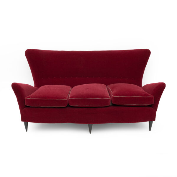 Gio Ponti Italian Sofa from Hotel Bristol Merano, 1950s