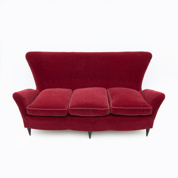 Gio Ponti Italian Sofa from Hotel Bristol Merano, 1950s - Image 3