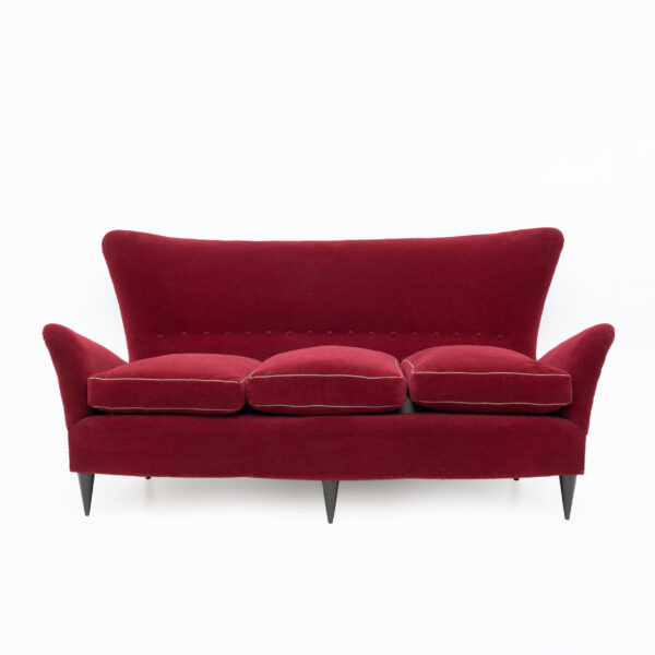 Gio Ponti Italian Sofa from Hotel Bristol Merano, 1950s - Image 4