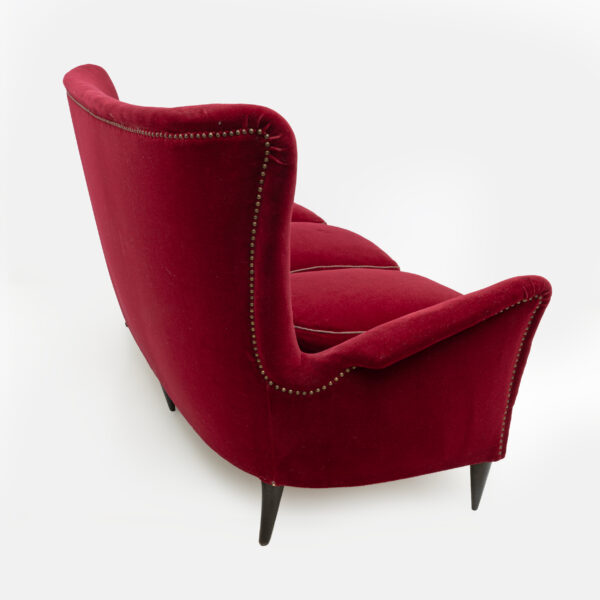 Gio Ponti Italian Sofa from Hotel Bristol Merano, 1950s - Image 5