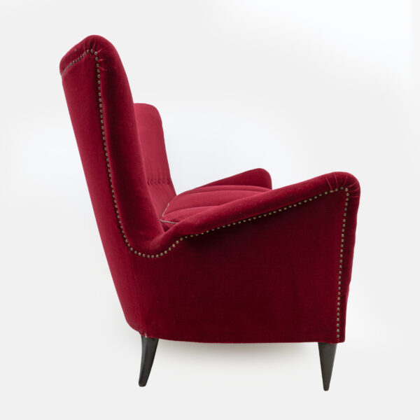 Gio Ponti Italian Sofa from Hotel Bristol Merano, 1950s - Image 6