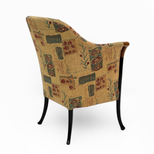 Pair of Giorgetti Italian Armchairs "Progetti", 1980s - Image 7