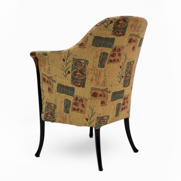 Pair of Giorgetti Italian Armchairs "Progetti", 1980s - Image 5