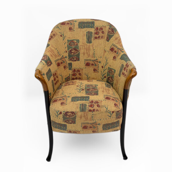 Pair of Giorgetti Italian Armchairs "Progetti", 1980s - Image 2
