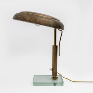 Pietro Chiesa Brass Table Lamp Fontana Arte, 1940s