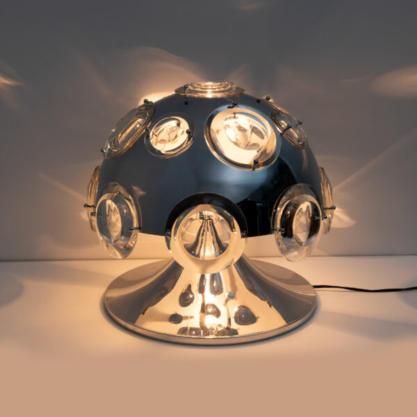 Oscar Torlasco for Stilkronen Big Table Lamp, 1970s - Image 3
