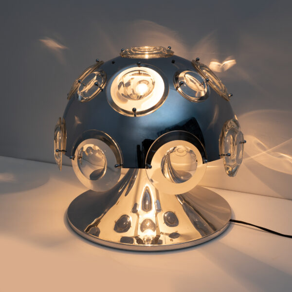 Oscar Torlasco for Stilkronen Big Table Lamp, 1970s - Image 6