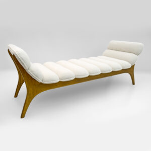 Adrian Pearsall Walnut Chaise Lounge by Craft Associates