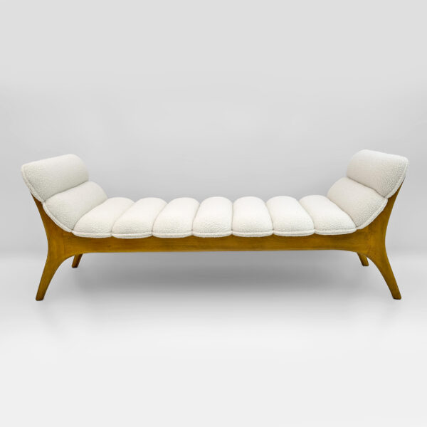 Adrian Pearsall Walnut Chaise Lounge by Craft Associates - Image 2