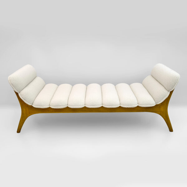 Adrian Pearsall Walnut Chaise Lounge by Craft Associates - Image 3