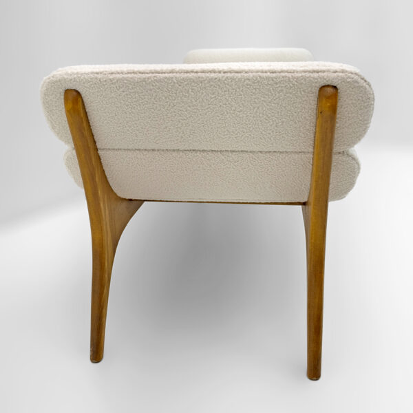 Adrian Pearsall Walnut Chaise Lounge by Craft Associates - Image 5