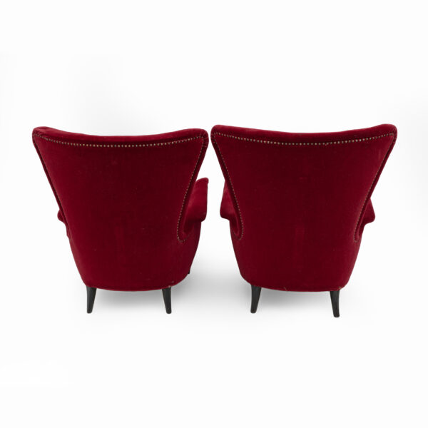 Gio Ponti Italian Lounge Armchair from Hotel Bristol Merano, 50s - Image 6