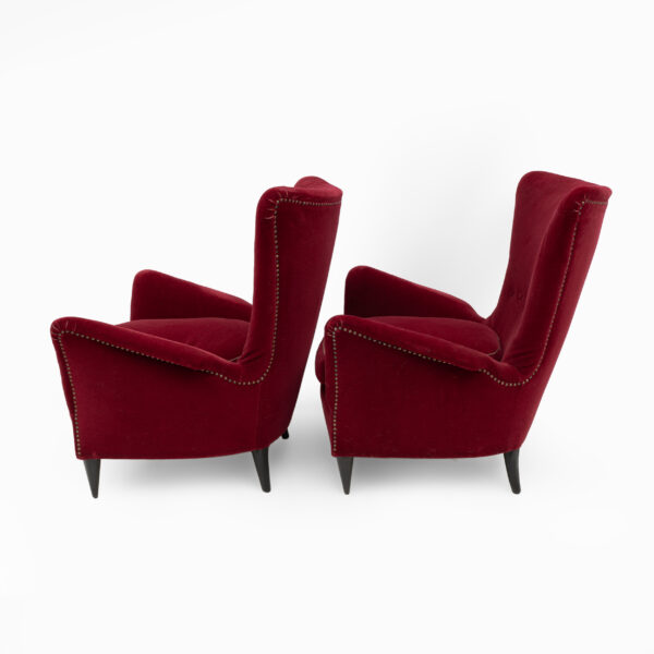 Gio Ponti Italian Lounge Armchair from Hotel Bristol Merano, 50s - Image 7