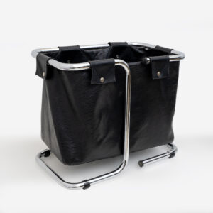 Marcel Breuer leather Magazine Rack, 1970s