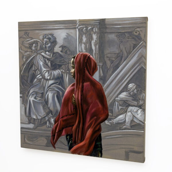 Oil on Canvas by Ali Hassoun, year 2003 - Image 5
