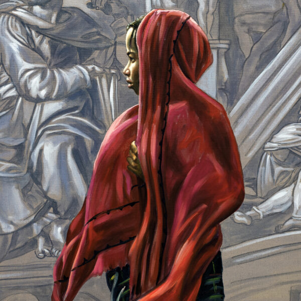 Oil on Canvas by Ali Hassoun, year 2003 - Image 3