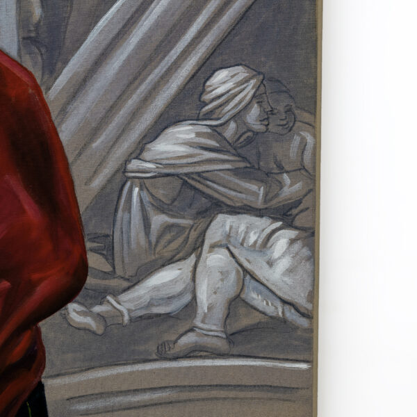Oil on Canvas by Ali Hassoun, year 2003 - Image 6